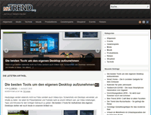 Tablet Screenshot of my-trend.org